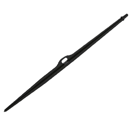 50 cm - 8 mm Siyah Mini Sprink Kazık
