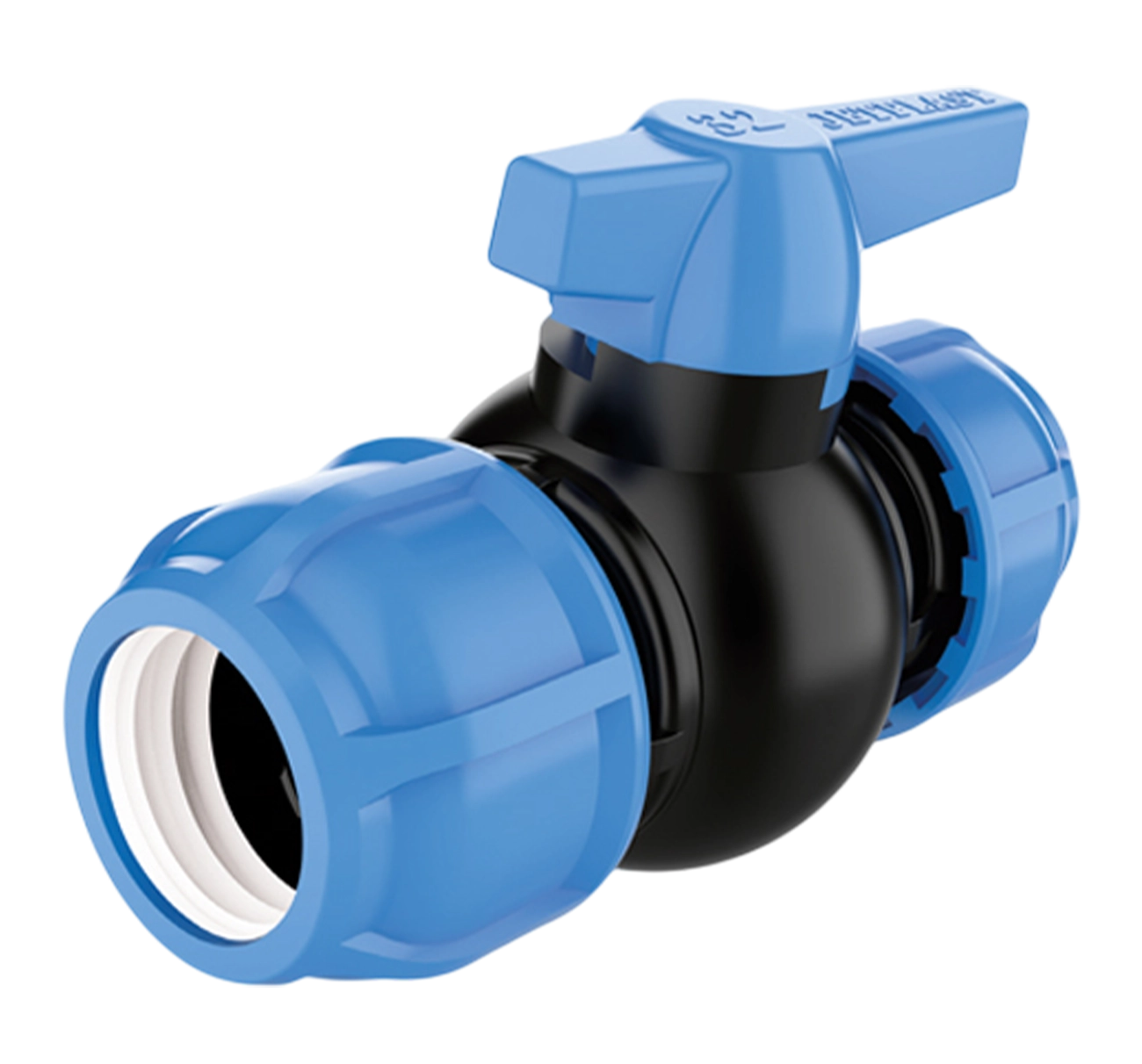 Coupling-Coupling Plastic Handle Valve